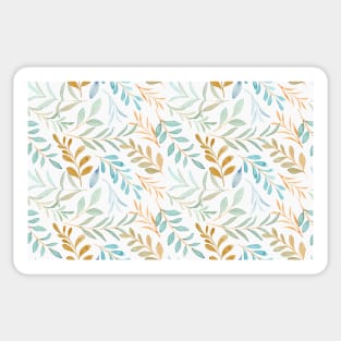 Green Leaves Sticker